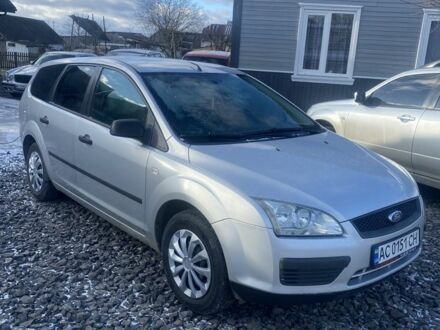 Серый Форд Фокус, объемом двигателя 1.6 л и пробегом 209 тыс. км за 3650 $, фото 1 на Automoto.ua