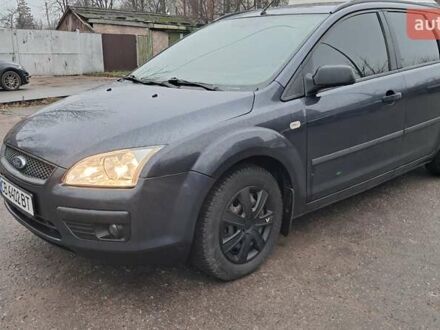 Серый Форд Фокус, объемом двигателя 1.6 л и пробегом 220 тыс. км за 4500 $, фото 1 на Automoto.ua