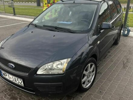 Серый Форд Фокус, объемом двигателя 2 л и пробегом 300 тыс. км за 1600 $, фото 1 на Automoto.ua