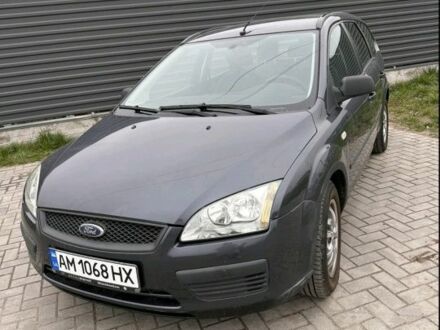 Серый Форд Фокус, объемом двигателя 1.6 л и пробегом 210 тыс. км за 4500 $, фото 1 на Automoto.ua