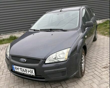 Сірий Форд Фокус, об'ємом двигуна 1.6 л та пробігом 210 тис. км за 4500 $, фото 1 на Automoto.ua