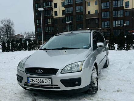 Серый Форд Фокус, объемом двигателя 1.6 л и пробегом 300 тыс. км за 5300 $, фото 1 на Automoto.ua