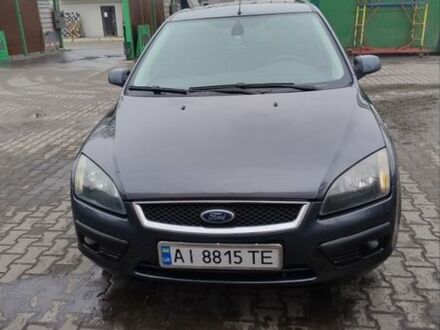 Серый Форд Фокус, объемом двигателя 1.6 л и пробегом 220 тыс. км за 4000 $, фото 1 на Automoto.ua