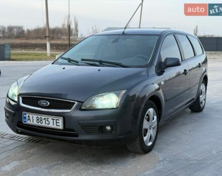 Сірий Форд Фокус, об'ємом двигуна 1.6 л та пробігом 221 тис. км за 4600 $, фото 1 на Automoto.ua