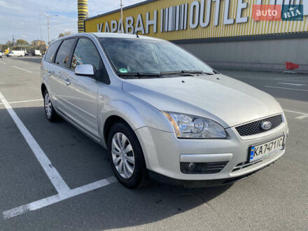 Серый Форд Фокус, объемом двигателя 1.6 л и пробегом 224 тыс. км за 4950 $, фото 1 на Automoto.ua