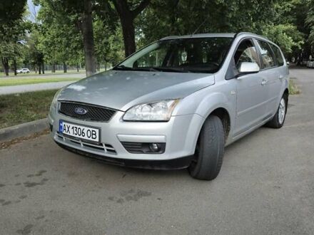 Серый Форд Фокус, объемом двигателя 1.6 л и пробегом 210 тыс. км за 4200 $, фото 1 на Automoto.ua