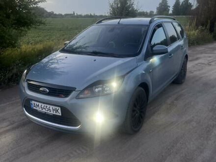 Форд Фокус 2008 в Коростышеве на Automoto.ua Серый Форд Фокус, объемом двигателя 1.56 л и пробегом 248 тыс. км за 6400 $, фото 1 на Automoto.ua