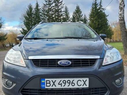 Серый Форд Фокус, объемом двигателя 1.6 л и пробегом 215 тыс. км за 4800 $, фото 1 на Automoto.ua