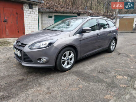 Серый Форд Фокус, объемом двигателя 1.6 л и пробегом 109 тыс. км за 9000 $, фото 1 на Automoto.ua