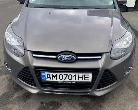 Сірий Форд Фокус, об'ємом двигуна 2 л та пробігом 214 тис. км за 9500 $, фото 1 на Automoto.ua