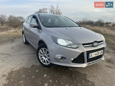 Форд Фокус 2014 в Барышевке на Automoto.ua Серый Форд Фокус, объемом двигателя 2.02 л и пробегом 370 тыс. км за 6300 $, фото 1 на Automoto.ua