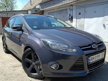 Сірий Форд Фокус, об'ємом двигуна 2 л та пробігом 332 тис. км за 8699 $, фото 1 на Automoto.ua