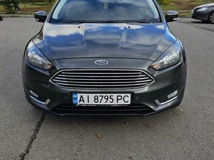 Сірий Форд Фокус, об'ємом двигуна 1.5 л та пробігом 230 тис. км за 12000 $, фото 1 на Automoto.ua
