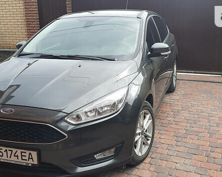 Сірий Форд Фокус, об'ємом двигуна 1.5 л та пробігом 90 тис. км за 12500 $, фото 1 на Automoto.ua