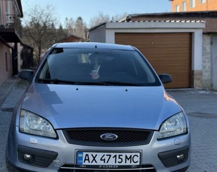 Синий Форд Фокус, объемом двигателя 1.6 л и пробегом 340 тыс. км за 4000 $, фото 1 на Automoto.ua