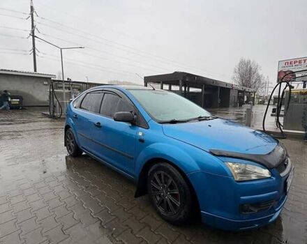 Синий Форд Фокус, объемом двигателя 1.6 л и пробегом 245 тыс. км за 4500 $, фото 1 на Automoto.ua