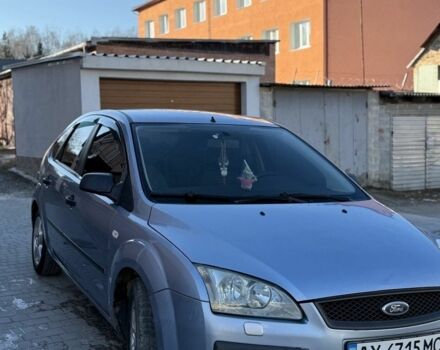 Синий Форд Фокус, объемом двигателя 1.6 л и пробегом 340 тыс. км за 4000 $, фото 2 на Automoto.ua