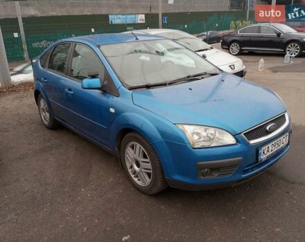 Синий Форд Фокус, объемом двигателя 1.6 л и пробегом 195 тыс. км за 6000 $, фото 1 на Automoto.ua