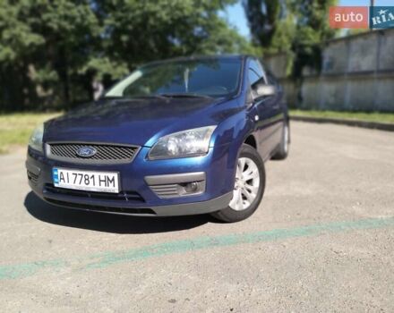 Синий Форд Фокус, объемом двигателя 1.6 л и пробегом 202 тыс. км за 4750 $, фото 5 на Automoto.ua