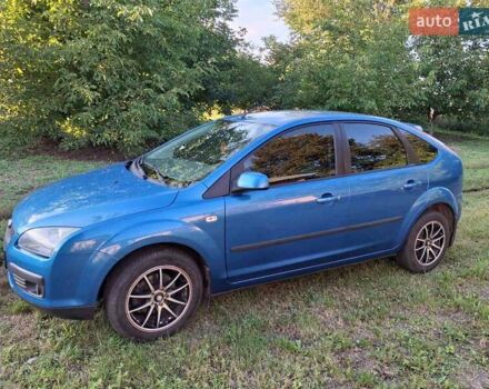 Синий Форд Фокус, объемом двигателя 1.6 л и пробегом 230 тыс. км за 5500 $, фото 1 на Automoto.ua