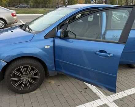 Синий Форд Фокус, объемом двигателя 1.6 л и пробегом 244 тыс. км за 4000 $, фото 1 на Automoto.ua