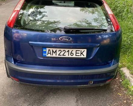 Синий Форд Фокус, объемом двигателя 1.6 л и пробегом 312 тыс. км за 5450 $, фото 2 на Automoto.ua