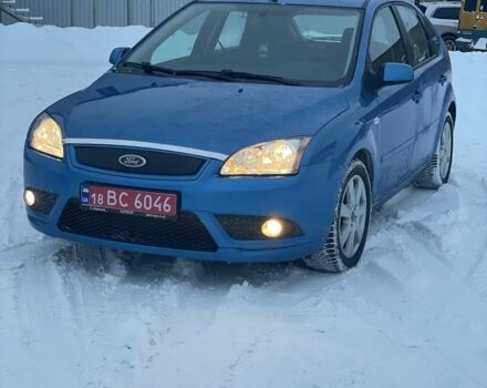 Синий Форд Фокус, объемом двигателя 1.6 л и пробегом 238 тыс. км за 4900 $, фото 5 на Automoto.ua