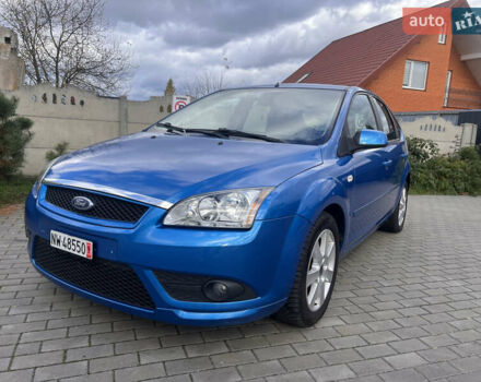 Синий Форд Фокус, объемом двигателя 1.6 л и пробегом 236 тыс. км за 4950 $, фото 2 на Automoto.ua