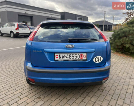 Синий Форд Фокус, объемом двигателя 1.6 л и пробегом 236 тыс. км за 4950 $, фото 4 на Automoto.ua