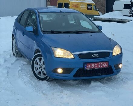 Синий Форд Фокус, объемом двигателя 1.6 л и пробегом 238 тыс. км за 4900 $, фото 3 на Automoto.ua