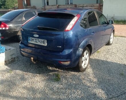 Синий Форд Фокус, объемом двигателя 1.8 л и пробегом 250 тыс. км за 3300 $, фото 3 на Automoto.ua