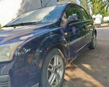 Синий Форд Фокус, объемом двигателя 1.6 л и пробегом 305 тыс. км за 4500 $, фото 4 на Automoto.ua