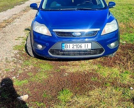Форд Фокус 2009 у Полтаві на Automoto.ua Синій Форд Фокус, об'ємом двигуна 1.6 л та пробігом 261 тис. км за 6000 $, фото 1 на Automoto.ua