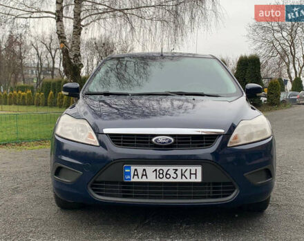 Синий Форд Фокус, объемом двигателя 1.4 л и пробегом 195 тыс. км за 4600 $, фото 1 на Automoto.ua