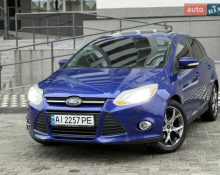 Синий Форд Фокус, объемом двигателя 2 л и пробегом 178 тыс. км за 6450 $, фото 1 на Automoto.ua