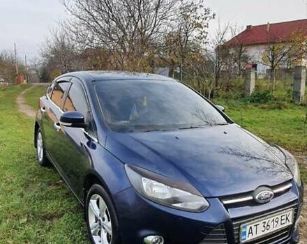 Форд Фокус 2013 в Ивано-Франковске на Automoto.ua Синий Форд Фокус, объемом двигателя 1.6 л и пробегом 270 тыс. км за 6800 $, фото 1 на Automoto.ua