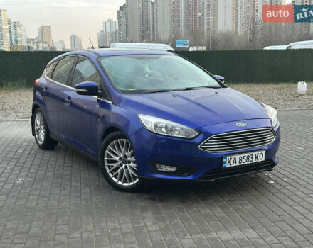 Синий Форд Фокус, объемом двигателя 2 л и пробегом 212 тыс. км за 9200 $, фото 1 на Automoto.ua