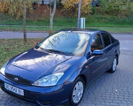 Синий Форд Фокус, объемом двигателя 1.8 л и пробегом 334 тыс. км за 2500 $, фото 1 на Automoto.ua