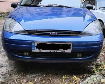 Синий Форд Фокус, объемом двигателя 2 л и пробегом 250 тыс. км за 3500 $, фото 1 на Automoto.ua