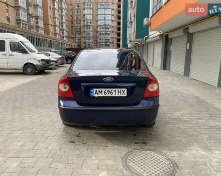 Синій Форд Фокус, об'ємом двигуна 1.6 л та пробігом 212 тис. км за 4300 $, фото 4 на Automoto.ua
