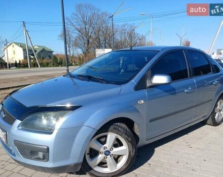 Синий Форд Фокус, объемом двигателя 1.6 л и пробегом 243 тыс. км за 4000 $, фото 2 на Automoto.ua
