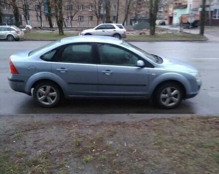 Синий Форд Фокус, объемом двигателя 1.6 л и пробегом 321 тыс. км за 5000 $, фото 2 на Automoto.ua