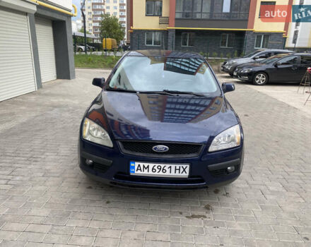 Синій Форд Фокус, об'ємом двигуна 1.6 л та пробігом 212 тис. км за 4300 $, фото 2 на Automoto.ua