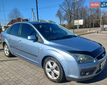 Синий Форд Фокус, объемом двигателя 1.6 л и пробегом 243 тыс. км за 4000 $, фото 6 на Automoto.ua