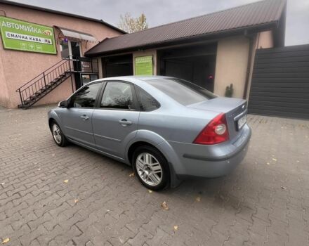 Синий Форд Фокус, объемом двигателя 1.6 л и пробегом 347 тыс. км за 4600 $, фото 2 на Automoto.ua