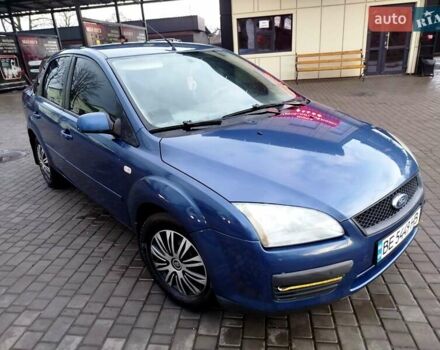 Синий Форд Фокус, объемом двигателя 1.6 л и пробегом 259 тыс. км за 4000 $, фото 1 на Automoto.ua