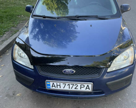Синий Форд Фокус, объемом двигателя 1.6 л и пробегом 320 тыс. км за 4500 $, фото 1 на Automoto.ua