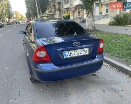 Синий Форд Фокус, объемом двигателя 1.6 л и пробегом 320 тыс. км за 4500 $, фото 5 на Automoto.ua