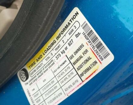 Синий Форд Фокус, объемом двигателя 2 л и пробегом 136 тыс. км за 6300 $, фото 1 на Automoto.ua