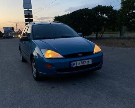 Синий Форд Фокус, объемом двигателя 1.6 л и пробегом 360 тыс. км за 2500 $, фото 1 на Automoto.ua